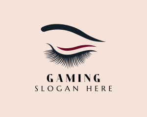 Eyebrow - Beauty Eyelash Eyeliner logo design