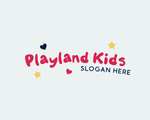 Nursery Playful Shapes logo design