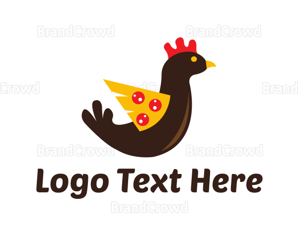Chicken Pizza Wing Logo