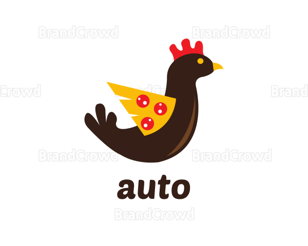 Chicken Pizza Wing Logo