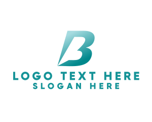 Letter B - Generic Modern Professional Letter B logo design