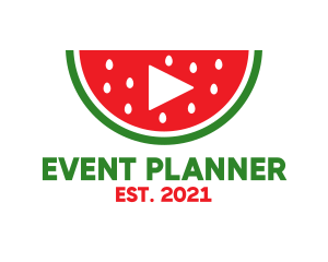 Juice - Watermelon Media Player logo design