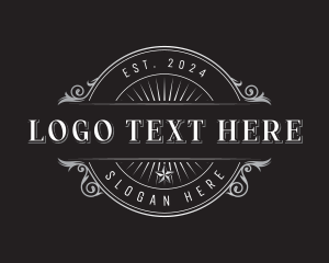 Ornamental - Classic Elegant Crest logo design
