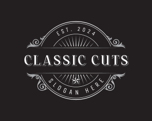 Classic Elegant Crest logo design