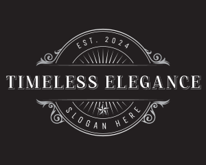 Classic - Classic Elegant Crest logo design