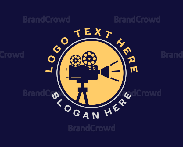 Film Video Camera Logo