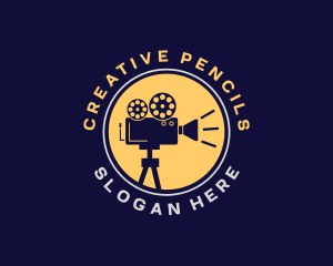 Film Video Camera logo design