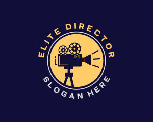 Director - Film Video Camera logo design