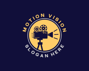 Video - Film Video Camera logo design