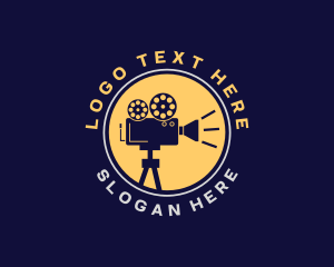 Film Video Camera Logo