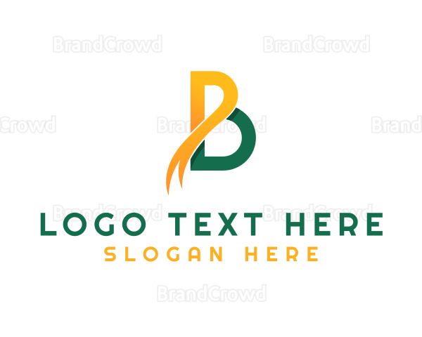 Professional Beauty Firm Letter B Logo