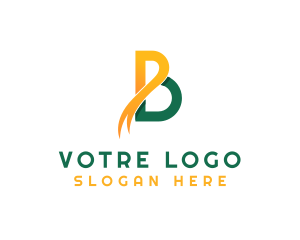 Financial - Professional Beauty Firm Letter B logo design
