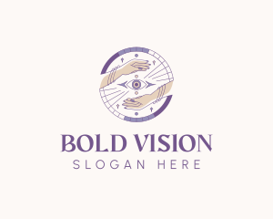 Mystical Eye Hand logo design