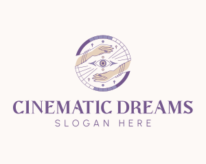 Mystical Eye Hand logo design