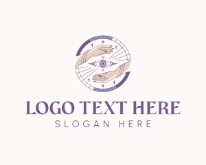 Hand - Mystical Eye Hand logo design