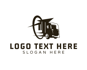 Freight - Speed Truck Arrow logo design