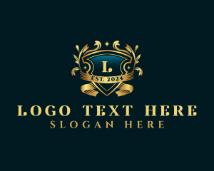 Ornamental Luxury Crest Logo