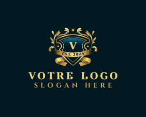 Ornamental Luxury Crest Logo