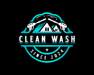 Pressure Wash Cleaning  logo design