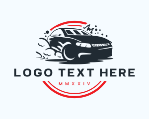 Auto - Cleaning Splash Car logo design