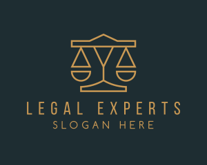 Lawyer - Elegant Lawyer Scale logo design