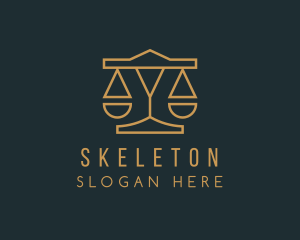 Lawyer - Elegant Lawyer Scale logo design