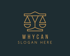 Criminologist - Elegant Lawyer Scale logo design