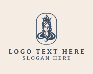 Glam - Royal Queen Lady logo design