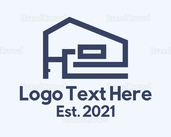 House Architecture Design Logo