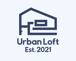 Loft - House Architecture Design logo design