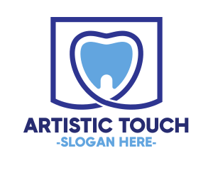 Blue Tooth Dentistry logo design