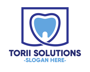 Blue Tooth Dentistry logo design