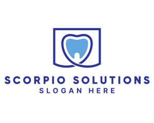 Blue Tooth Dentistry logo design