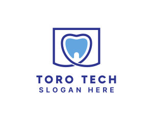 Blue Tooth Dentistry logo design