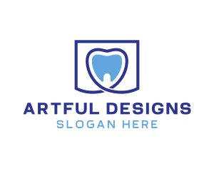 Blue Tooth Dentistry logo design