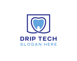 Blue Tooth Dentistry logo design