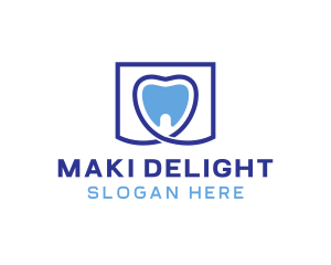 Blue Tooth Dentistry logo design