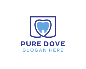 Blue Tooth Dentistry logo design