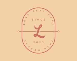 Simple Vintage Lettermark Logo