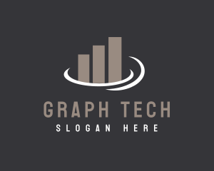 Graph - Corporate Sales Graph logo design