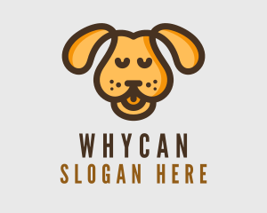 Yellow Puppy Dog Logo