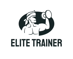 Weightlifting Training Gym logo design