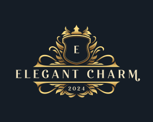 Elegant Royal Crest logo design