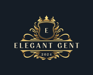 Elegant Royal Crest logo design