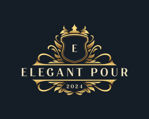 Elegant Royal Crest logo design