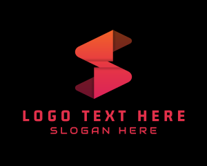 Network - Digital Streaming Letter S logo design