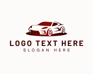 Auto - Car Garage Race logo design