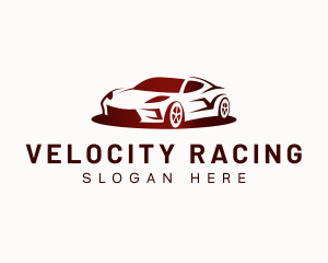 Car Garage Race logo design