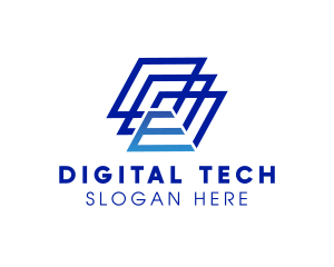 Digital - Digital Tech Network logo design