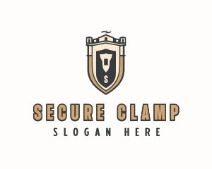 Medieval Security Shield logo design